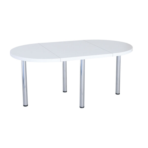 TABLE GENEVE CHROME