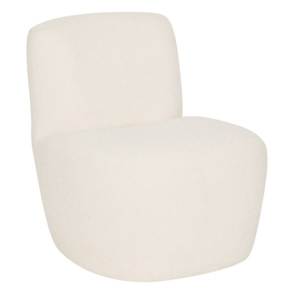 Location fauteuil revêtement en tissu blanc