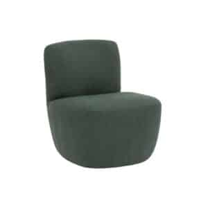 Location fauteuil revêtement en tissu vert kaki