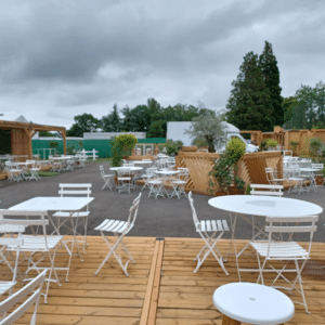Location TABLE BISTROT RONDE VERTE