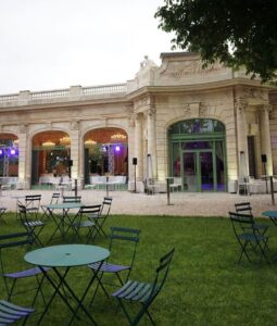 Location TABLE BISTROT RONDE VERTE