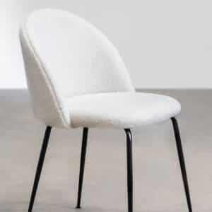 location chaise laine bouclée