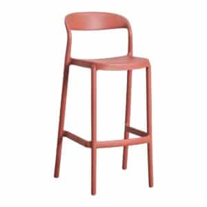Location tabouret terracotta