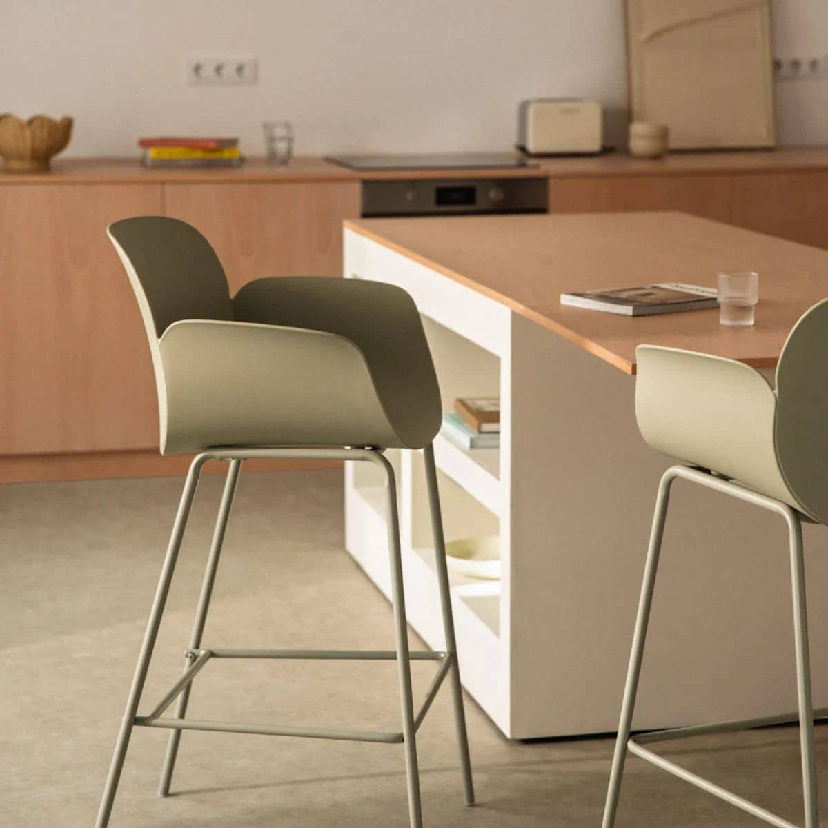 Location tabouret sauge