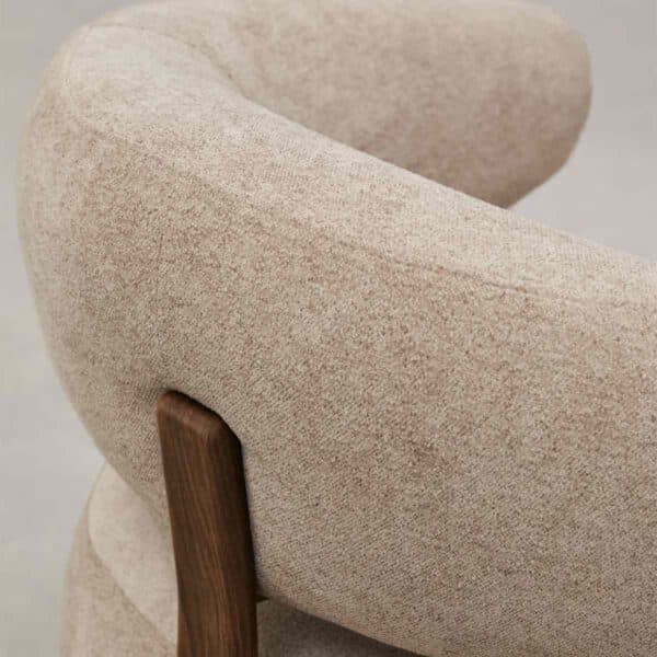 Location fauteuil taupe