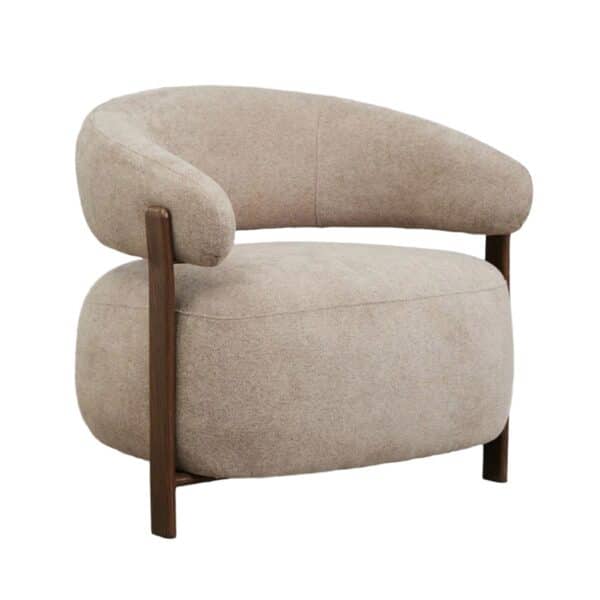 Location fauteuil taupe