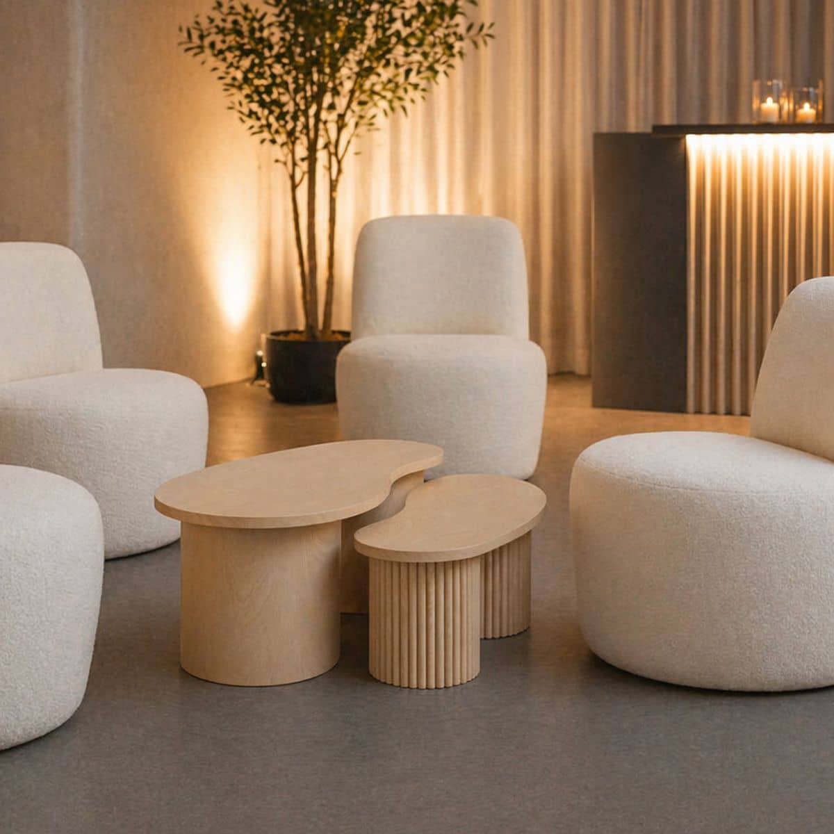location tables basse double bois