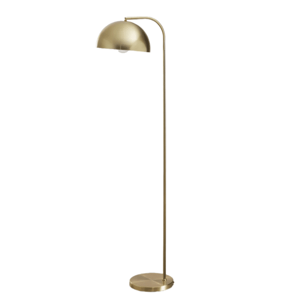Location lampadaire doré