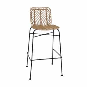 tabouret en fibres tressées en location